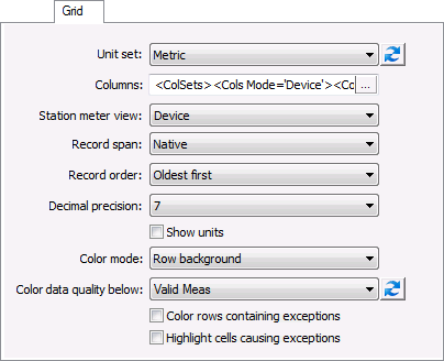 Grid Properties